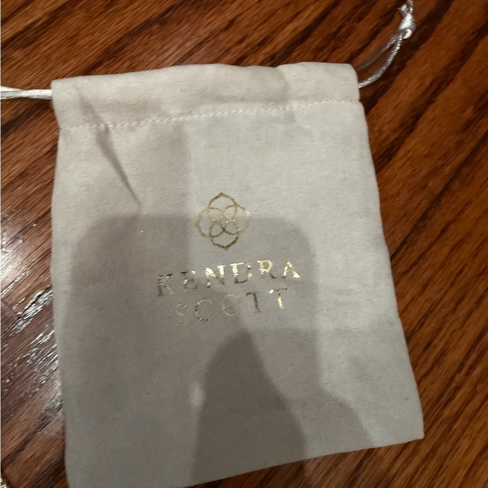 Kendra Scott Turquoise Blue Druzy Tassel Necklace & ring set - Picture 6 of 6